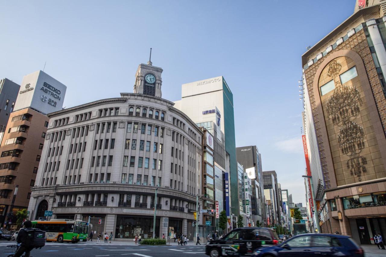 Lof Hotel Shimbashi Tokio Exterior foto